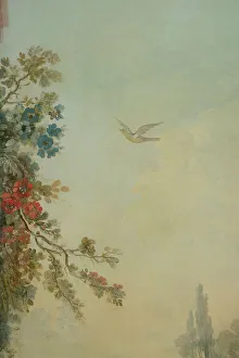 Huet Jean Baptiste I Prints: Paysage au chien, between 1765 and 1770