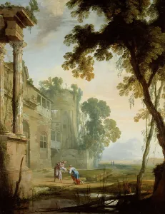 Mauperche Henri Prints: Paysage, c.1650. Creator: Henri Mauperché