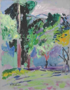 Colourfulness Prints: Paysage a Collioure, c1905-1906. Creator: Matisse, Henri (1869-1954)