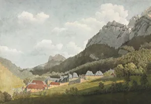 18th 19th Century Prints: Paysage de la Grande Chartreuse, late 1700s-1800s. Creator: Jean Lubin Vauzelle (French