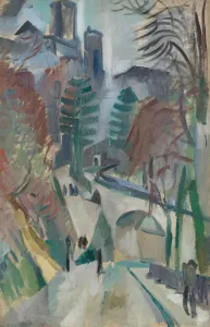 Delaunay Prints: Paysage de Laon, 1912. Creator: Delaunay, Robert (1885-1941)