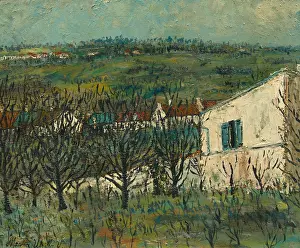 Paysage a Montmagny (Val-d'Oise), c1907-1908. Creator: Utrillo, Maurice (1883-1955).<br> Paysage a Montmagny (Val-d'Oise), c1907-1908