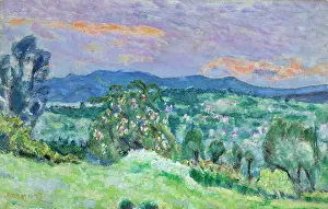 Saint Tropez Prints: Paysage de Saint-Tropez, c1928. Creator: Bonnard, Pierre (1867-1947)
