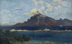 Paysage de Te Vaa, 1896. Creator: Gauguin, Paul Eugene Henri (1848-1903)