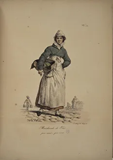 Merchants Prints: Pea seller. From the Series Cris de Paris (The Cries of Paris)