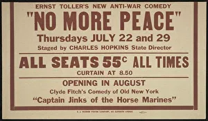 No More Peace, [193-]. Creator: Unknown