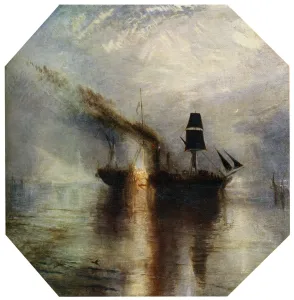 Wilkie Prints: Peace, Burial at Sea of the Body of Sir David Wilkie, c1842, (1912). Artist: JMW Turner