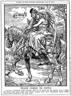 Peace Comes to Town, 1913. Artist: Leonard Raven-Hill