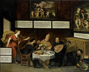Calvin Gallery: Peace commends the churches for tolerance, ca 1600-1610