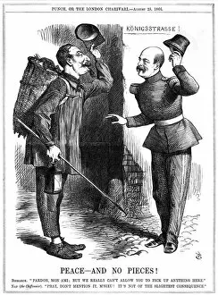Images Dated 31st January 2006: Peace - and No Pieces!, 1866. Artist: John Tenniel