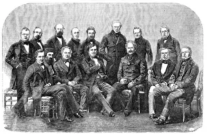 Delegates Prints: The Peace Plenipotentiaries - from a photograph by Mayer Brothers