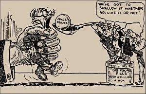 Peace terms. You ve got to swallow it whether you like it or not, 1919