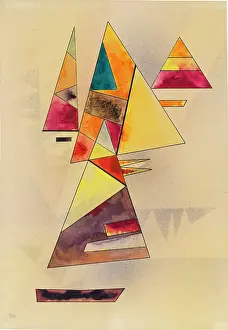Nonrepresentational Prints: Peaceful, 1930. Creator: Kandinsky, Wassily Vasilyevich (1866-1944)