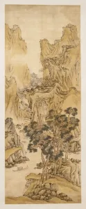 The Peach Blossom Spring, 1650. Creator: Liu Du (Chinese, active c. 1628-after 1653)