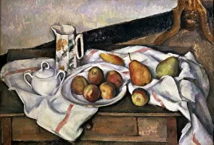 Popular Art Collection: Peaches and Pears, 1890-1894. Artist: Paul Cezanne