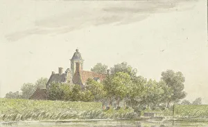 Amstel Prints: Peacock garden on the Amstel, 1757-1805. Creator: Martinus van der Jagt
