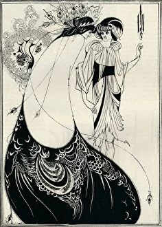 The Peacock Girl, 1893. Artist: Aubrey Beardsley