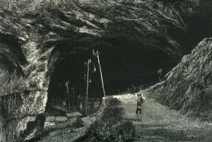 Derbyshire Gallery: The Peak Cavern, c1870