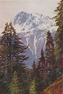 Adam Charles Black Prints: Peak in the Himalayas, 1924