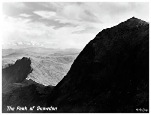 North Wales Prints: The Peak of Snowdon, Wales