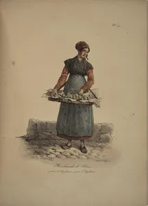 Merchants Prints: Pear seller. From the Series Cris de Paris (The Cries of Paris)