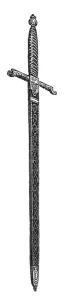 Lord Mayor Of London Gallery: The Pearl Sword, 1844. Creator: Unknown