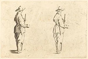 Peasant with a Cup, c. 1622. Creator: Jacques Callot