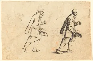 Peasant with Hat in Hand, c. 1622. Creator: Jacques Callot