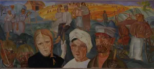 Grigoriev Prints: Peasant Land (From the series Visages de Russie)