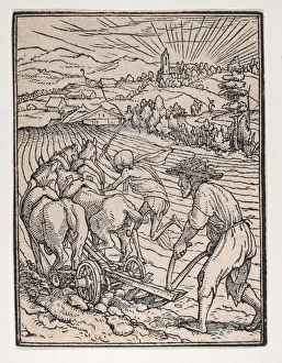 The Peasant (or Ploughman), from The Dance of Death, ca. 1526, published 1538 The Peasant (or Ploughman), from The Dance of Death, ca. 1526, published 1538