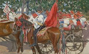 Wedding Day Prints: The Peasant Wedding, 1900-1910. Creator: Joza Uprka