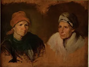 Hardship Prints: Peasant Women, between 1840-1848. Creator: Piotr Michalowski