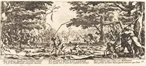The Peasants Avenge Themselves, c. 1633. Creator: Jacques Callot
