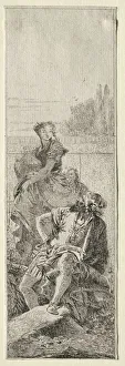 Two Peasants. Creator: Giovanni Domenico Tiepolo (Italian, 1727-1804)