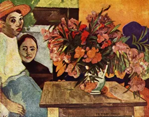 Peasants with Flowers, 1936. Artist: Paul Gauguin