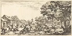 The Peasants Revenge, c. 1633. Creator: Jacques Callot