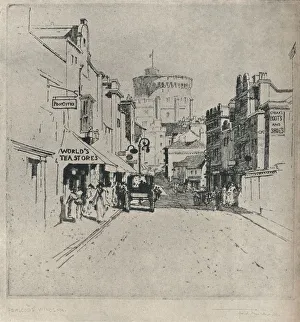 Richards Prints: Peascod Street, Windsor, c1918. Artist: Frederick Charles Richards
