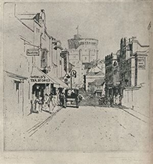Peascod Street, Windsor, c1918. Artist: Frederick Charles Richards