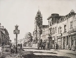 Demolished Prints: Peckham, 1915. Creator: Francis Dodd