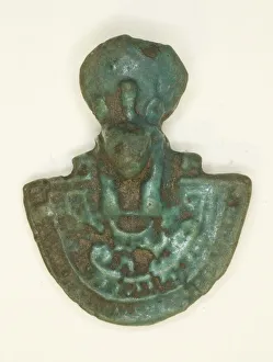 Pectoral Amulet of the Goddess Bastet, Egypt, Third Intermediate Period