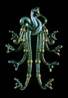Embellished Gallery: Pectoral, late 19th / 20th century. Artist: Rene Lalique