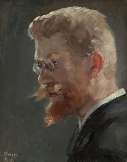 Peder Severin Kröyer (1851-1909), c1880s. Creator: Alfred Philippe Roll