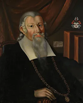 Gold Chain Prints: Peder Winstrup, 1605-1679, c17th century. Creator: Jonas Ahlgren