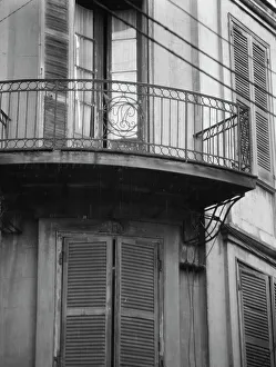 Balcony Rail Prints: Pedesclaux-Lemonnier House, 640 Royal Street