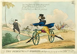 Paul Pry Prints: The Pedestrian Hobbies, or the Difference of Going Up and Down Hill