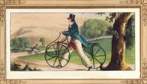 Hobby Horse Prints: Pedestrian Hobby-Horse, 1819, (1939)