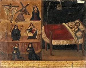 Recovering Prints: Pedro Diaz Platas with a broken arm (?)