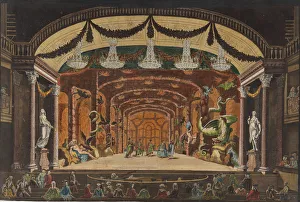 Display Technology Prints: Peep Show Image, ca 1770. Creator: Anonymous