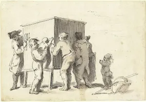 The Peep-Show, 1765/1766. Creator: Pietro Antonio Novelli