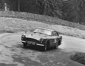 Gloucestershire Prints: Peerless GT, J. A. C. Kennard at Prescott 1962. Creator: Unknown